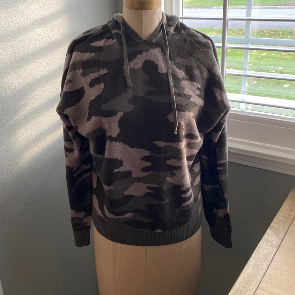 Camo sweater